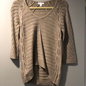 NY&C Beige knitted sweater